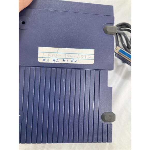 Iomega Zip 100 Parallel Port External Disk Drive Z100P2 With Adapter Cord Tested - Picture 7 of 10